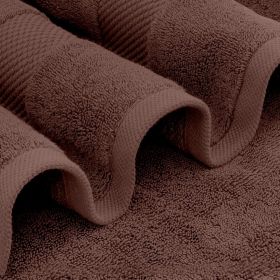 Luxury Soft Brown Bath Sheet Towels 2 Pack 650 GSM Cotton Luxury Bath Towels Extra Large 35x70 inch Highly Absorbent and Quick Dry Hotel Collecti