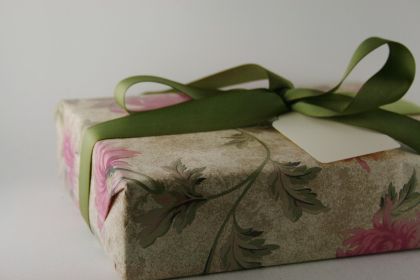 Bath Salt Gift, Spa Gift Set (Ribbon/Gift Wrap: Ribbon Only)